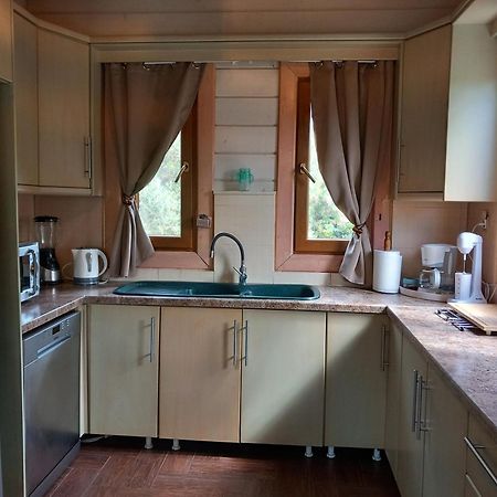 Wooden House Villa Preveza Bagian luar foto