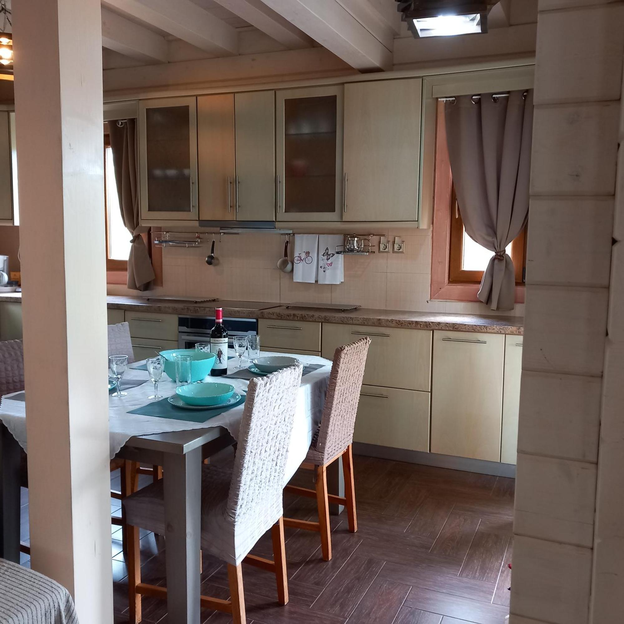 Wooden House Villa Preveza Bagian luar foto