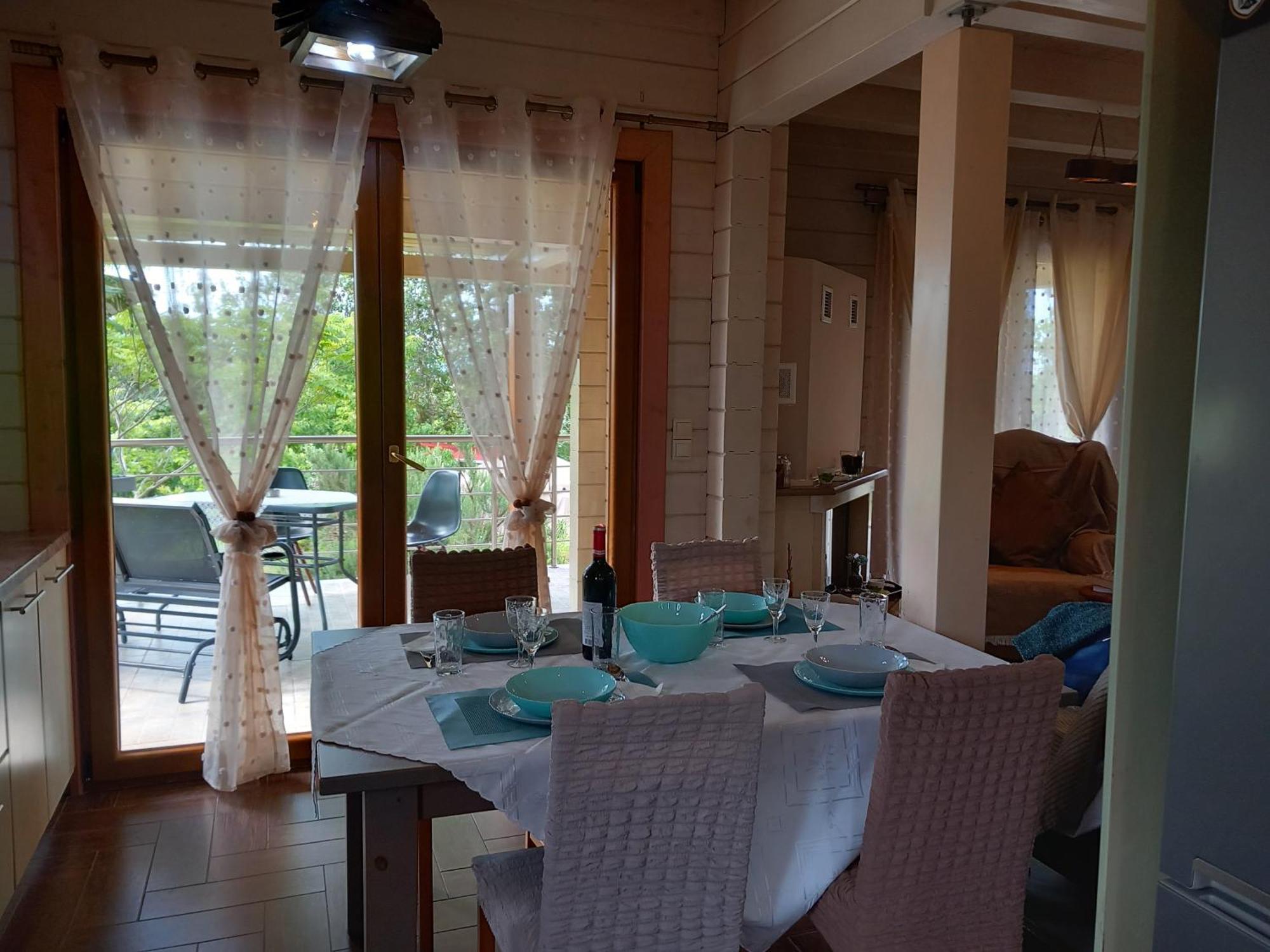 Wooden House Villa Preveza Bagian luar foto